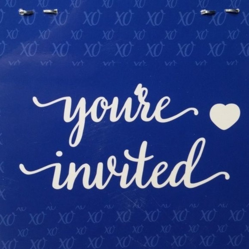 Embossing Die you're invited Scrapbook Paper Crafts Card Making